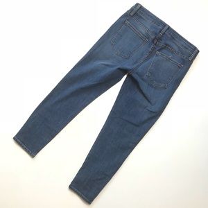 Just Black Jeans - Just Black High Rise Skinny 3 Button Ankle Crop Just Black Jeans - Just Black High Rise Skinny 3 Button Ankle Crop